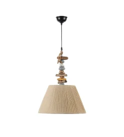 Onli Illuminazione Per Interno|Lampada a sospensione "stoney" in metallo e acrilico, e27