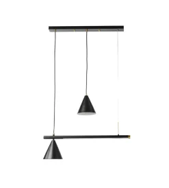 Illuminazione Per Interno-Onli Lampada a sospensione "taka" con led e 2 luci, 4000k e14