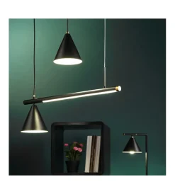 Illuminazione Per Interno-Onli Lampada a sospensione "taka" con led e 2 luci,  4000k e14