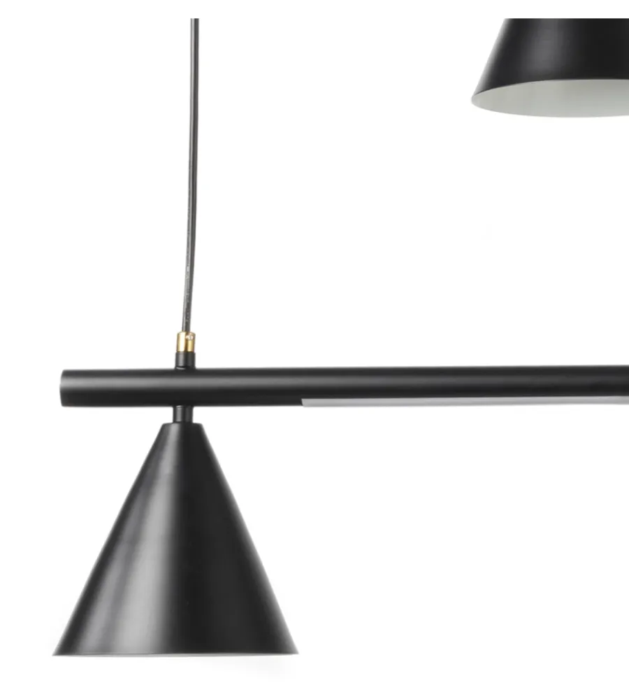 Illuminazione Per Interno-Onli Lampada a sospensione "taka" con led e 2 luci, 4000k e14