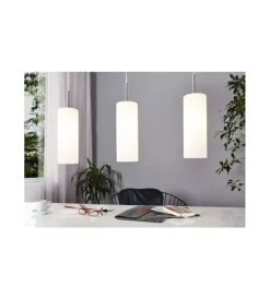 Illuminazione Per Interno-Eglo Lampada a sospensione "troy3" in vetro, e27