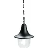 Illuminazione Per Esterno- Lampada a sospensione "zoe" nera, e27