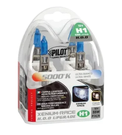 Clearance Lampada alogena xenium race 12v - h1 - 55w - p14,5s - 2 pz  - scatola plast  58177 Elettrico
