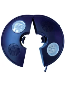 Illuminazione Per Esterno-EuroGarden Lampada da ombrellone con speaker e bluetooth