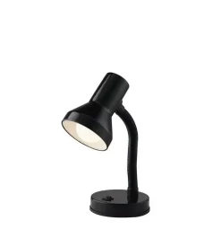 New Lampada da scrivania in metallo nero, 60w Illuminazione Per Interno