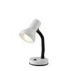 Illuminazione Per Interno- Lampada da scrivania in metallo bianco, 60w