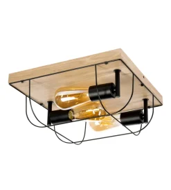 New Lampada da soffitto "pescatore" 3 luci, e27 Illuminazione Per Interno