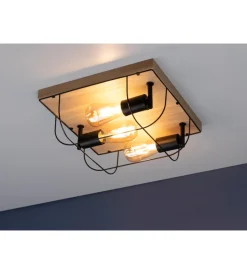New Lampada da soffitto "pescatore" 3 luci, e27 Illuminazione Per Interno