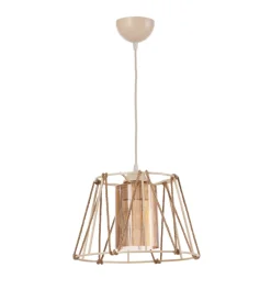 Hot Lampada da soffitto "selin" piccola crema d30 1xe27 Illuminazione Per Interno