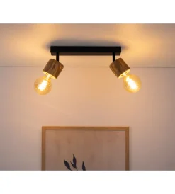 Onli Illuminazione Per Interno|Lampada da soffitto "matilde" 2 luci, e27
