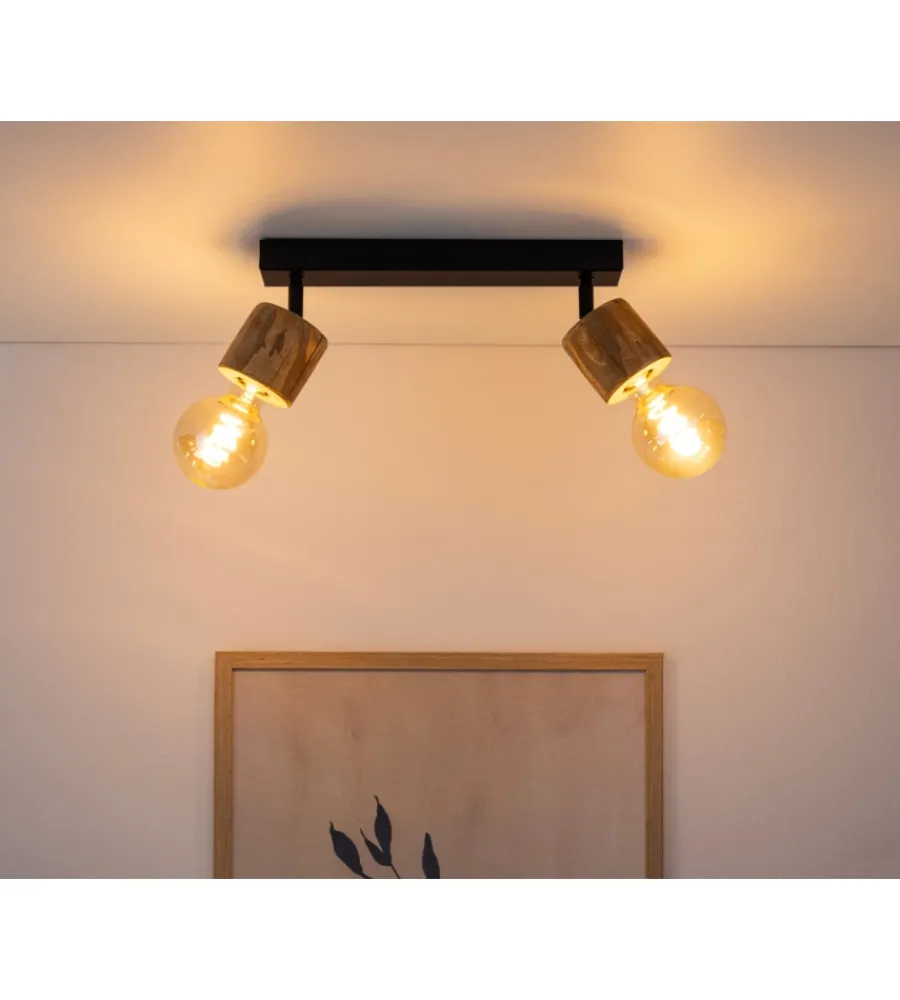 Onli Illuminazione Per Interno|Lampada da soffitto "matilde" 2 luci, e27