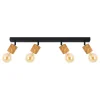 Onli Illuminazione Per Interno|Lampada da soffitto "matilde"  barra 4 luci, e27