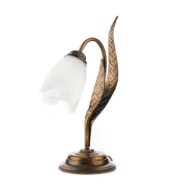 Onli Illuminazione Per Interno|Lampada da tavolo 1 luce "sonia" bronzo e14