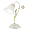 New Lampada da tavolo 1 luce "wilma" bianco e14 Illuminazione Per Interno