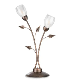 Onli Illuminazione Per Interno|Lampada da tavolo 1 luce "grande" bronzo e14