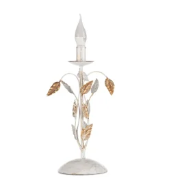 Illuminazione Per Interno-Onli Lampada da tavolo 1 luce "collana" avorio e 14
