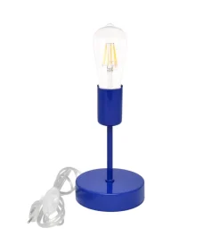 Illuminazione Per Interno-Onli Lampada da tavolo 1 luce "stecche" blu e27
