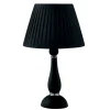 Illuminazione Per Interno|Lampada da tavolo "alfiere" nero 32x54 cm, max 60w