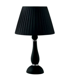 Illuminazione Per Interno|Lampada da tavolo "alfiere" nero 32x54 cm, max 60w
