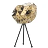 Onli Illuminazione Per Interno|Lampada da tavolo "andromeda" nera e oro, e27