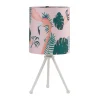 New Lampada da tavolo "flamingo" rosa e bianco, e14 Illuminazione Per Interno