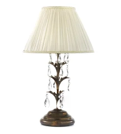 Lampada da tavolo grande "teresa" bronzo, e14 Illuminazione Per Interno