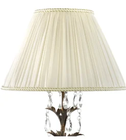 Lampada da tavolo grande "teresa" bronzo, e14 Illuminazione Per Interno
