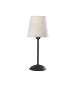 Illuminazione Per Interno-Onli Lampada da tavolo "loris" nero e sabbia, e14
