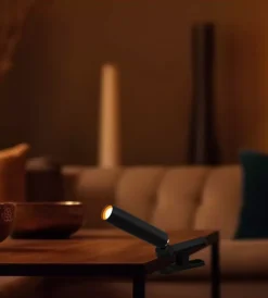 Discount Lampada da tavolo magnetica ricaricabile nera 3w, 4000k Illuminazione Per Interno