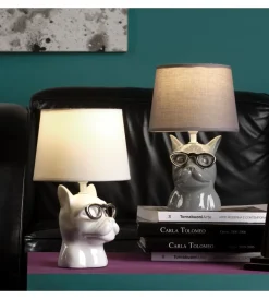 Discount Lampada da tavolo "biagio" bianco, e14 Illuminazione Per Interno
