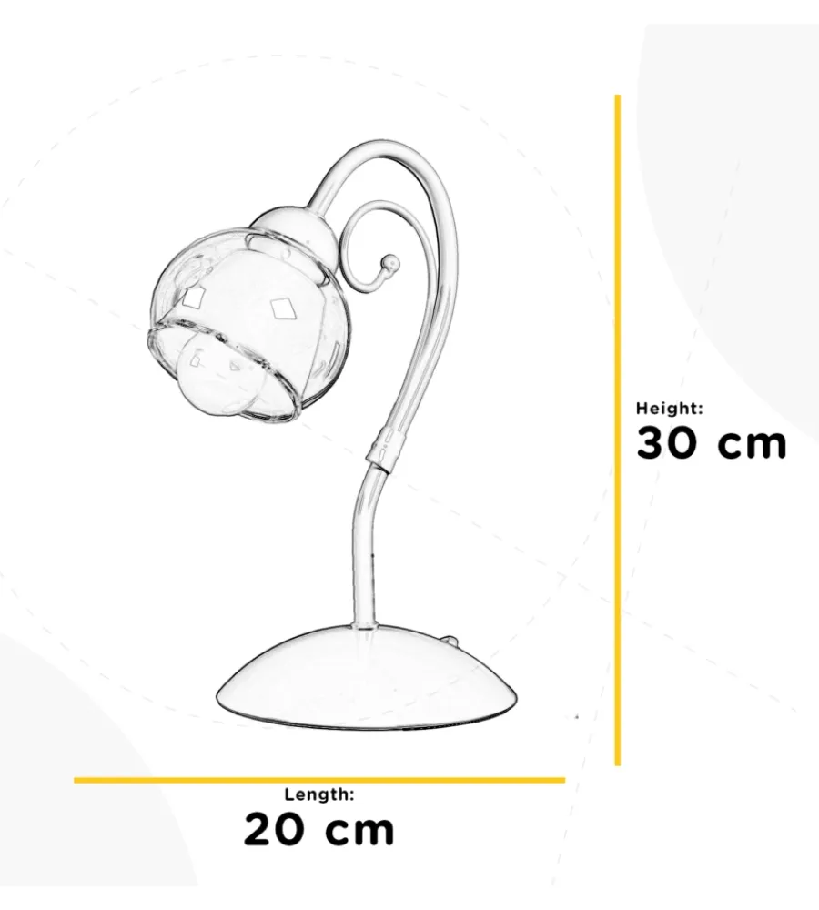 Clearance Lampada da tavolo "camilla", e14 Illuminazione Per Interno