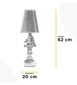 Onli Illuminazione Per Interno|Lampada da tavolo grande 