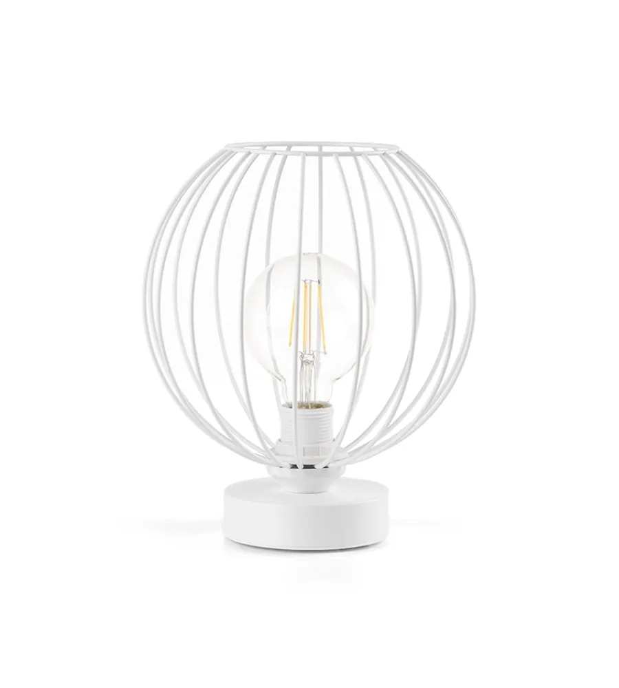 Onli Illuminazione Per Interno|Lampada da tavolo "melone" bianco, e27