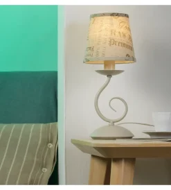 Illuminazione Per Interno-Onli Lampada da tavolo "polette" sabbia, e14
