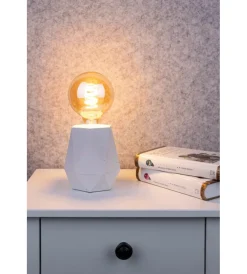 Online Lampada da tavolo "ventura" bianco, e27 Illuminazione Per Interno
