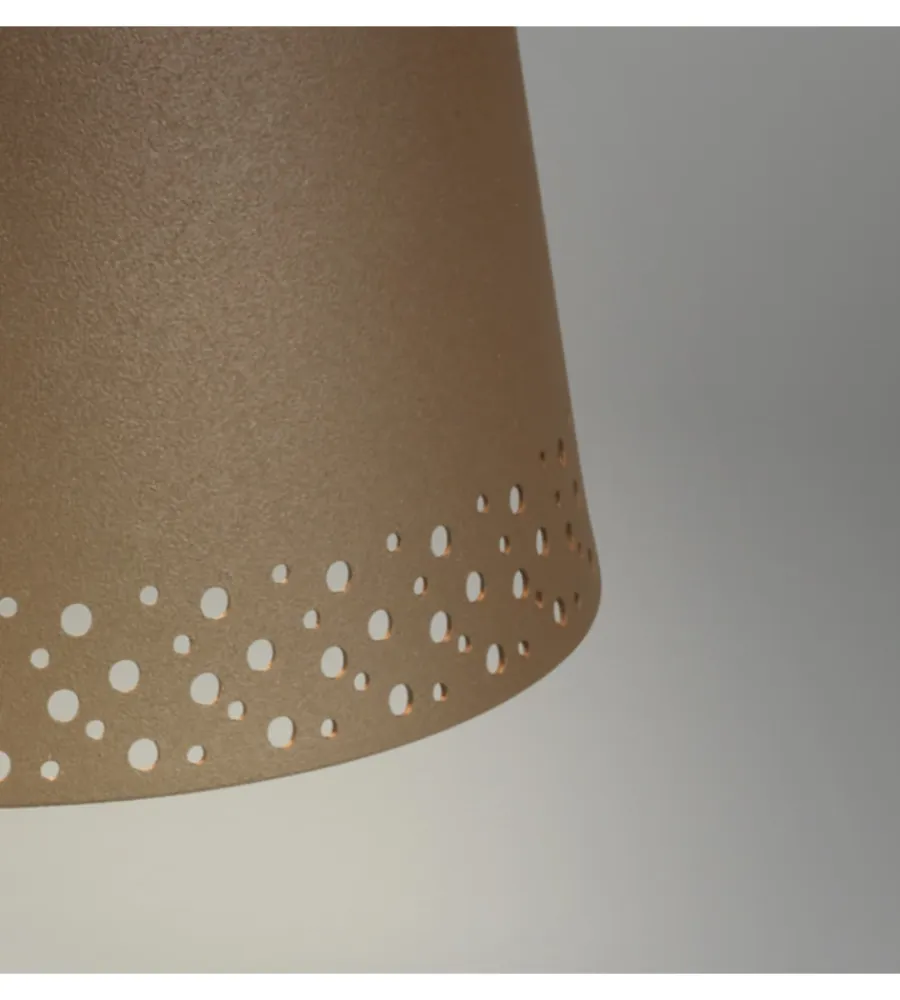 Hot Lampada da tavolo ricaricabile oro, 280 lumen Illuminazione Per Esterno