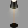 Illuminazione Per Esterno- Lampada da tavolo ricaricabile nero, 280 lumen