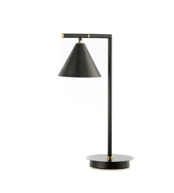 Hot Lampada da tavolo "taka" nero, e27 Illuminazione Per Interno