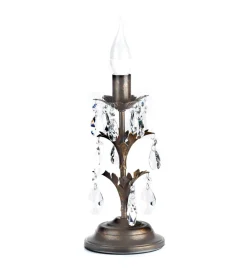 Illuminazione Per Interno-Onli Lampada da tavolo "teresa" bronzo, e14