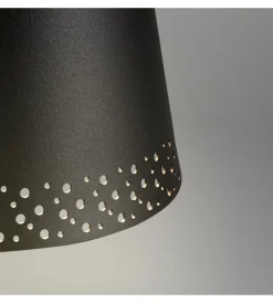 Illuminazione Per Esterno|Lampada da terra led ricaricabile e regolabile in altezza nero, 400lm