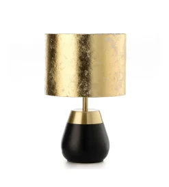 Illuminazione Per Interno-Onli Lampada "kint" in metallo nera e oro, e27