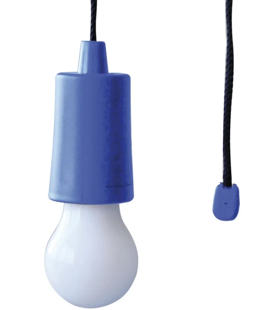 Velamp Illuminazione Per Interno|Lampada led con corda appendibile blu