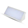Clearance Lampada led da esterno a muro angolare bianco, 12 w 3000 k Illuminazione Per Esterno