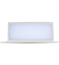 Clearance Lampada led da esterno a muro angolare bianco, 12 w 3000 k Illuminazione Per Esterno