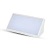 Illuminazione Per Esterno- Lampada led da esterno a muro angolare bianco, 20 w 6500 k