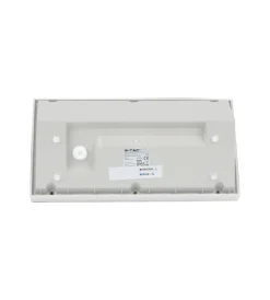 Illuminazione Per Esterno- Lampada led da esterno a muro angolare bianco, 20 w 6500 k
