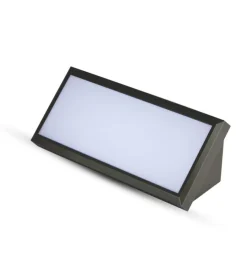 Sale Lampada led da esterno a muro angolare nero, 12 w 6500 k Illuminazione Per Esterno