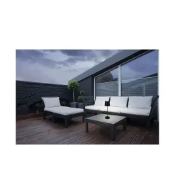 Sale Lampada led da esterno "cabozo" nero ricaricabile 2400/3000/4000k Illuminazione Per Esterno