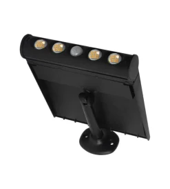 Illuminazione Per Esterno- Lampada led da giardino con pannello solare, 8 w 4000 k