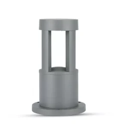 Illuminazione Per Esterno- Lampada led da giardino grigio h25 cm 4000k, 10w